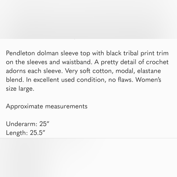 Pendleton Blouse - Picture 7 of 7